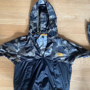 The north face pullover windbreaker